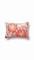 Coral Crush Floral Mini Pillow