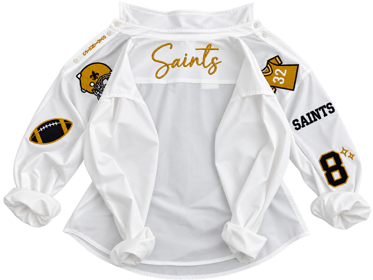Custom Game-Day Button Up